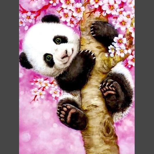 Panda 7 Diamond Painting Diamant Malerei-DiamondpaintingX.ch